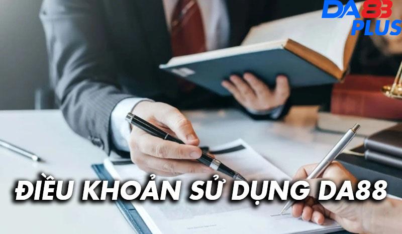 Thông tin về điều khoản sử dụng DA88