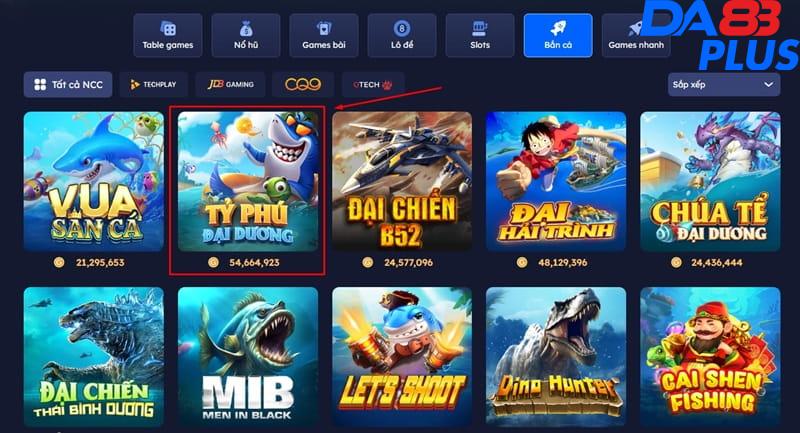 Giới thiệu tổng quan về game bắn cá tỷ phú đại dương