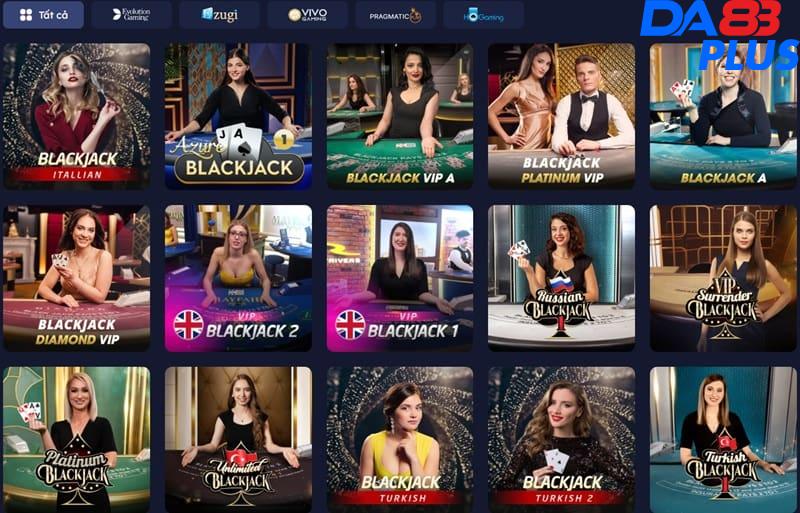 Giới thiệu về trò chơi blackjack DA88