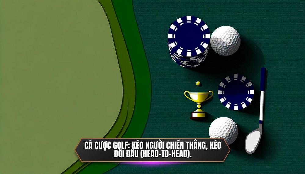 Cá cược Golf_ Kèo người chiến thắng, kèo đối đầu (Head-to-Head).